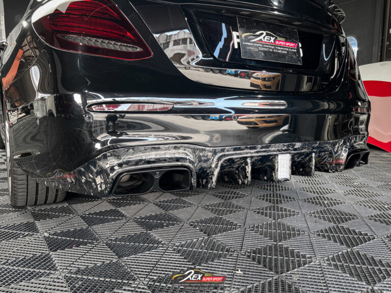 E-CLASS W213 Rear Diffuser Brabus Forged